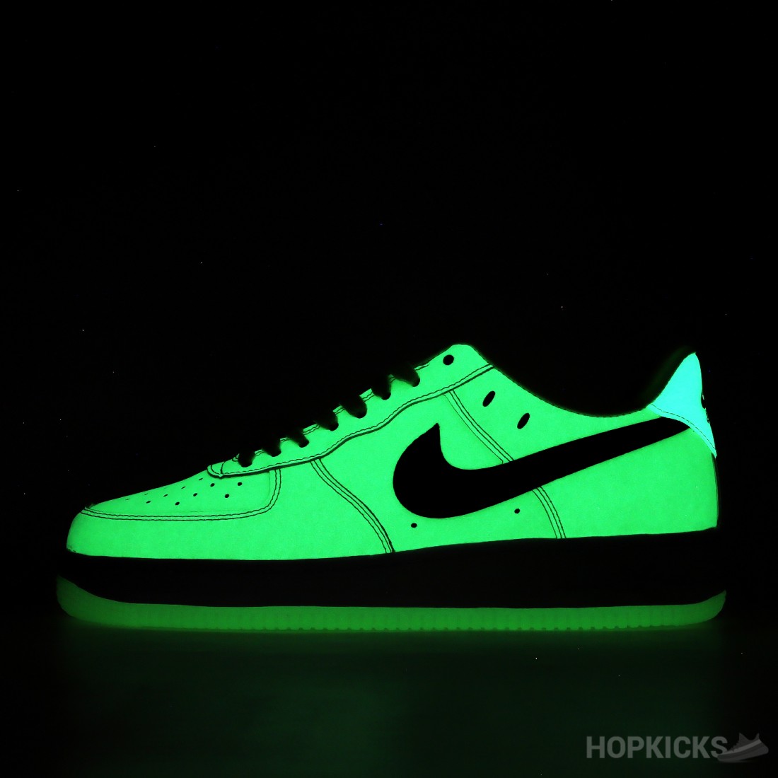 Nike Air force 1 Green Have a Nike day Glow in the dark